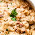 A Delicious and Easy Recipe for Cheesy Ham and Potato Casserole