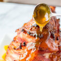 How to Make a Delicious Peach Preserves Glazed Ham