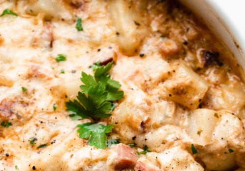 A Delicious and Easy Recipe for Cheesy Ham and Potato Casserole