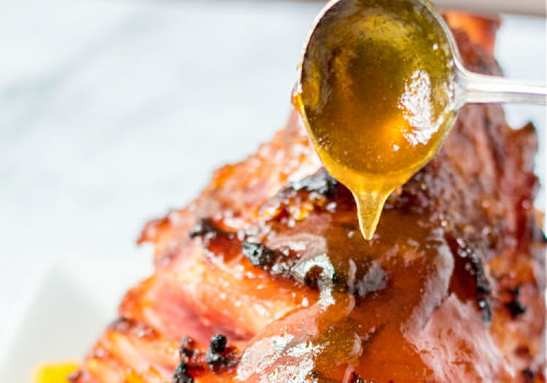 How to Make a Delicious Peach Preserves Glazed Ham