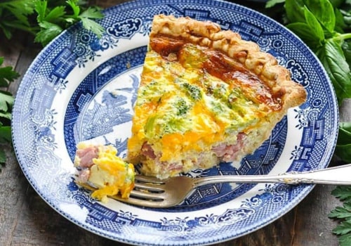 Ham and Broccoli Quiche: A Delicious Lunch Recipe with Ham and Vegetables